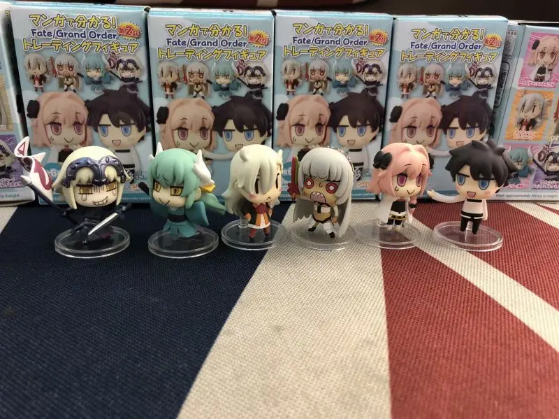 

Fate from Cartoon Understand FGO! Second Bomb Cute 6-Doll Capsule Toy Diffuse Country Garage Kit