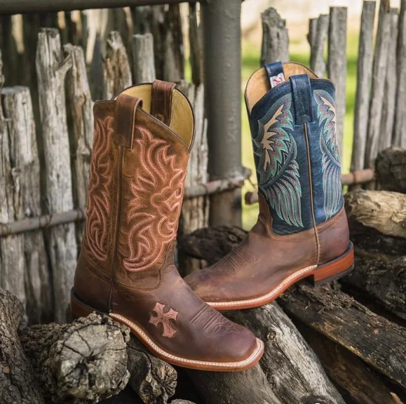 

Women's Boots New for 2020 High Quality Pu Leather Safety Fashion Boots Female Vinage Classic Western Boots Zapatode Mujer QA044