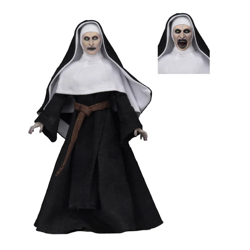 

18cm Two Head Original NECA The Nun Universe Series PVC Action Figure Halloween Horror Toys Gift