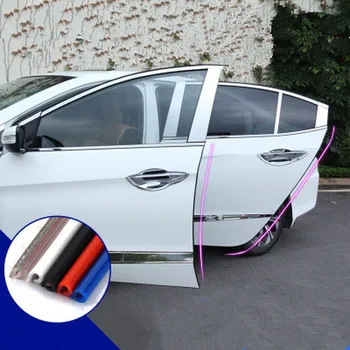 

Car door protector Silicone protection wrap Door & Waist line anti-paint scratch-resistant strip car accessories