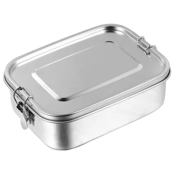 

1 Pc Bento Box Stainless Steel Bento Box Bento Lunch Box Lunch Box for School Office Picnic