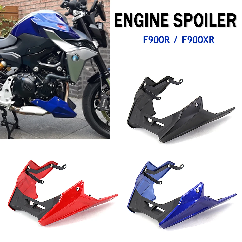 Motorcycle Accessory Set For BMW F900R F900XR Motorcycle Accessories Belly pan F900 R XR Bellypan Lower Engine Chassis Spoiler Side Fairing