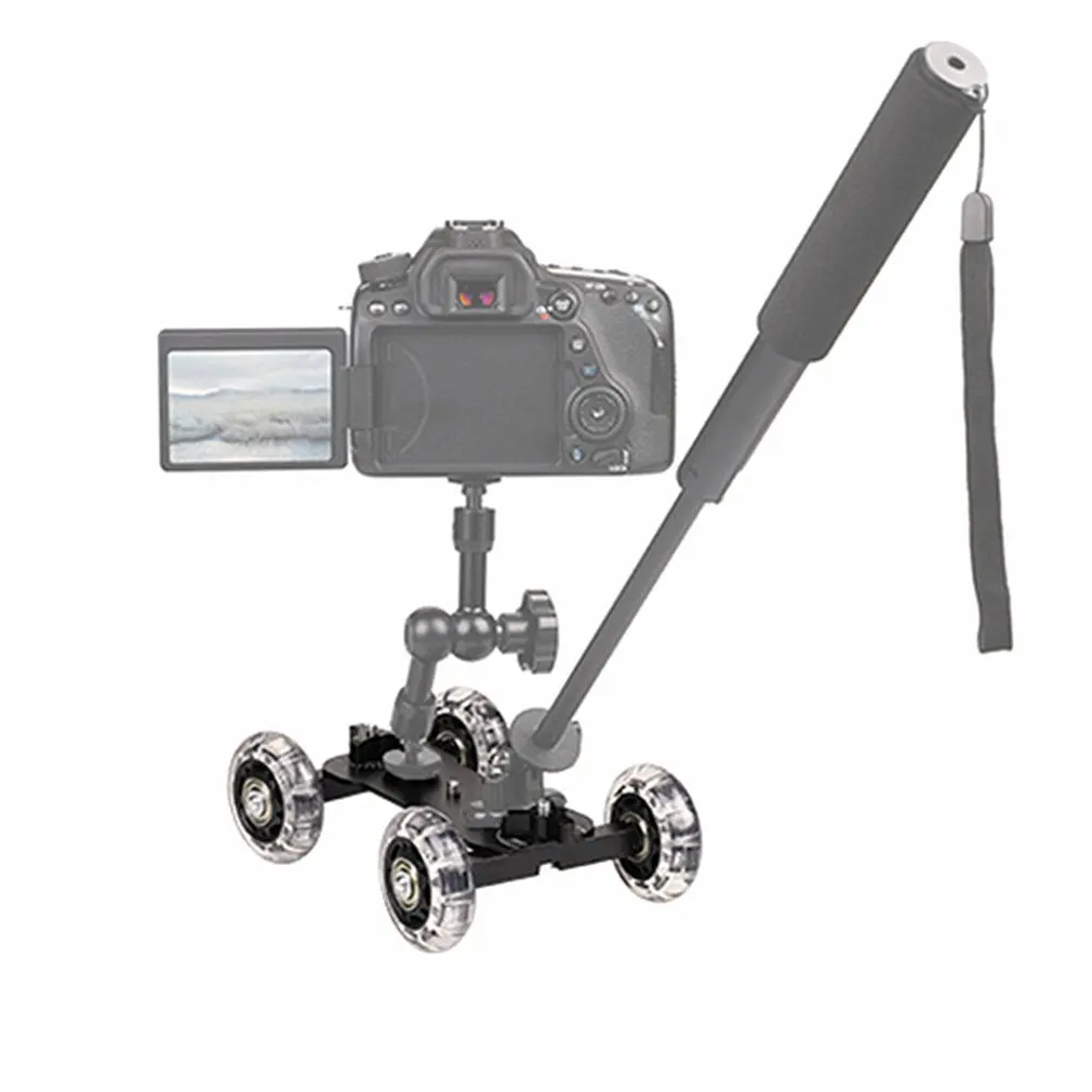 Многофункциональный рельсовый автомобиль 5D2 SLR фотосъемка настольный мини Дрифт камера рельсовый автомобиль бесшумный рельсовый автомобиль фотография автомобиль