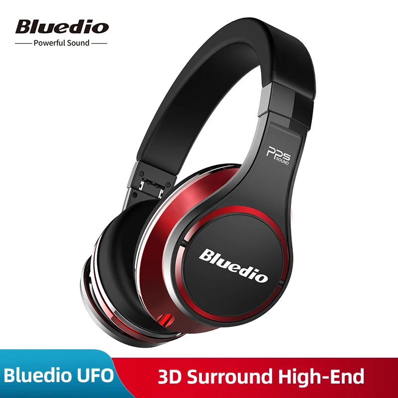 Оригинальные Bluedio U UFO беспроводные Bluetooth наушники 3D объемные высококачественные Оригинальные запатентованные 8 водителей HiFi спортивные наушники с микрофоном