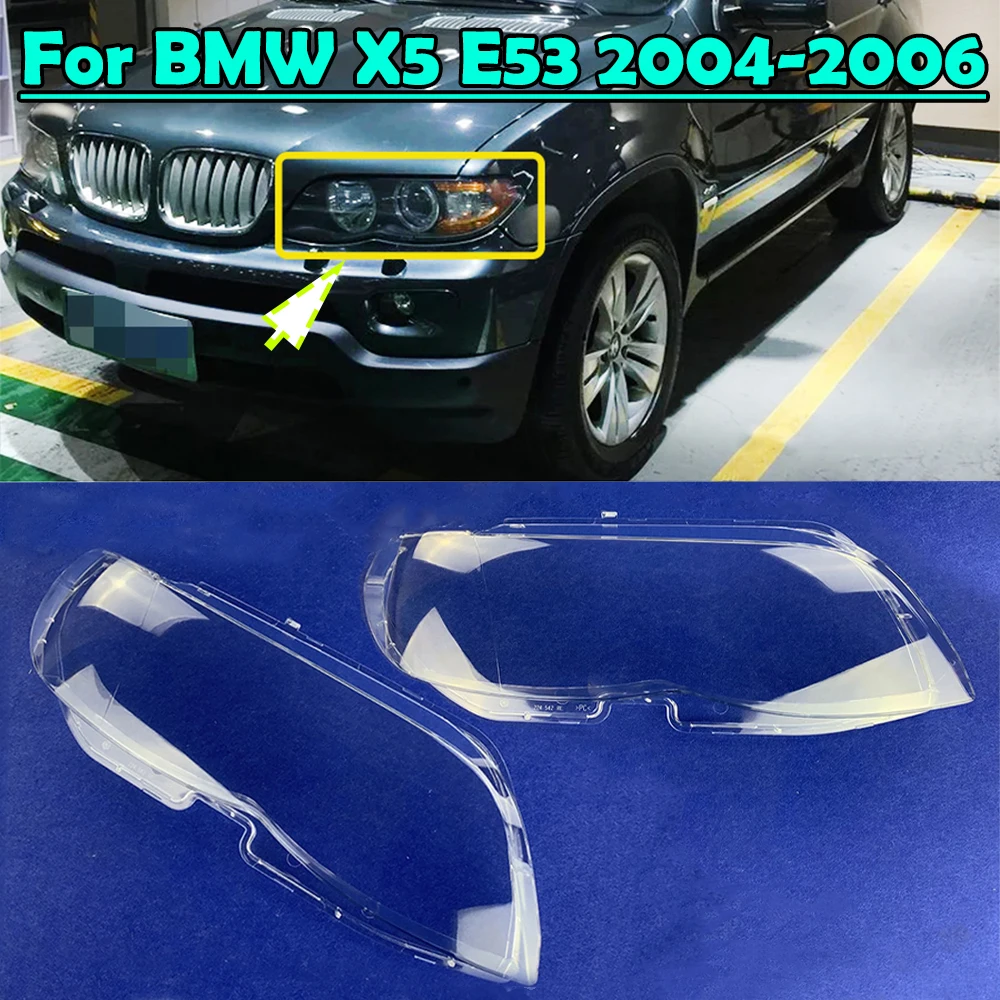 HeadlightCoverforBMWX5E53200420052006CarHeadlightLensCover