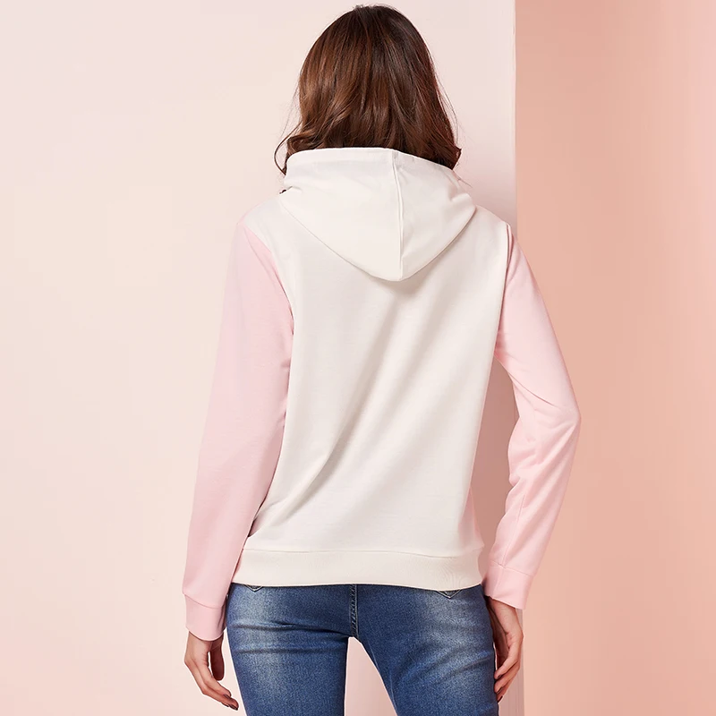 Dreaming Unicorn Pastel Pink Pullover Hoodie