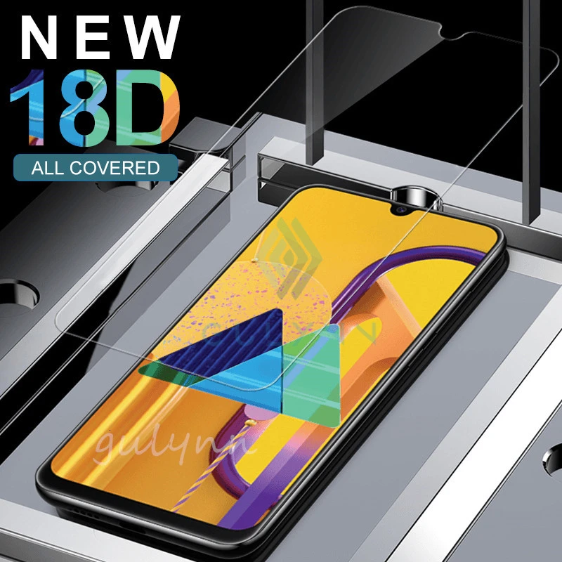 Закаленное стекло 18D для Samsung Galaxy M30S защитное 15H экрана A10 A20 A30 A40 A50 A60 51 S защитная