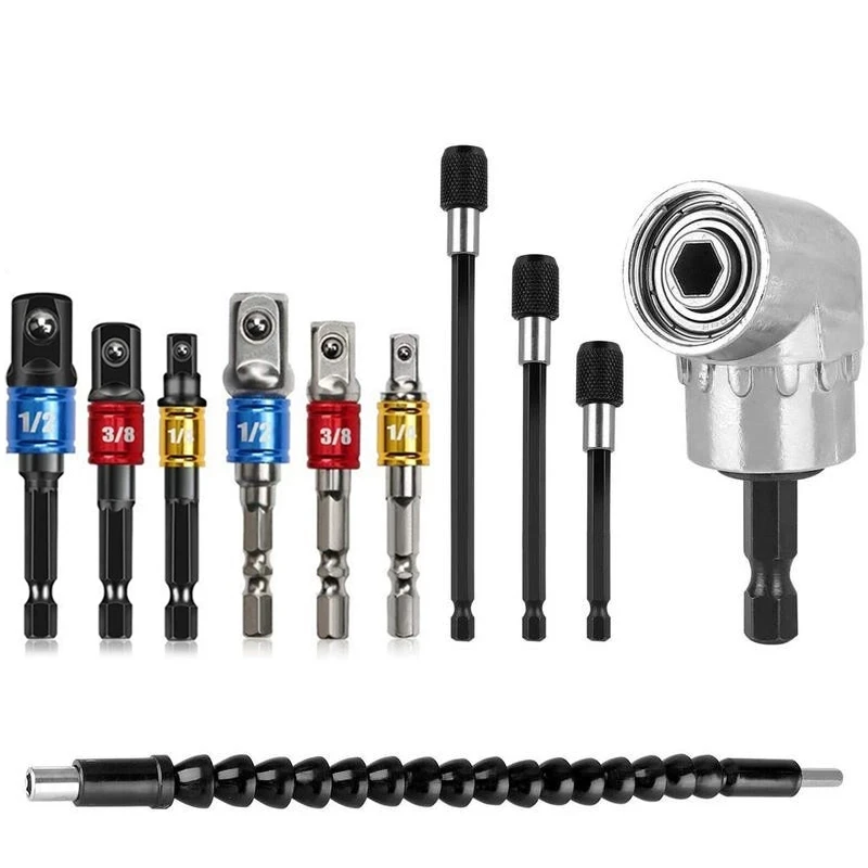 Adapter Bits Drill 2 1 Drill Bit Extension Adapter Bit