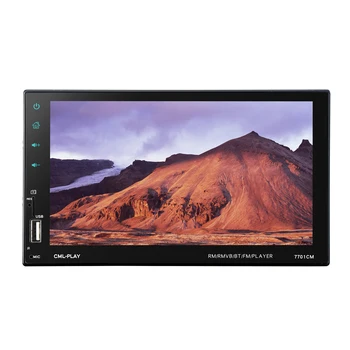 

Car Stereo MP5 Player Bluetooth USB TF Card AUX Radio In Dash Receiver Supporting Reversing Image Video Output and Mirror link