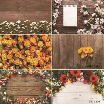 

SHUOZHIKE Vinyl Custom Photography Backdrops Wooden Planks Theme Photography Background # GH200415-05
