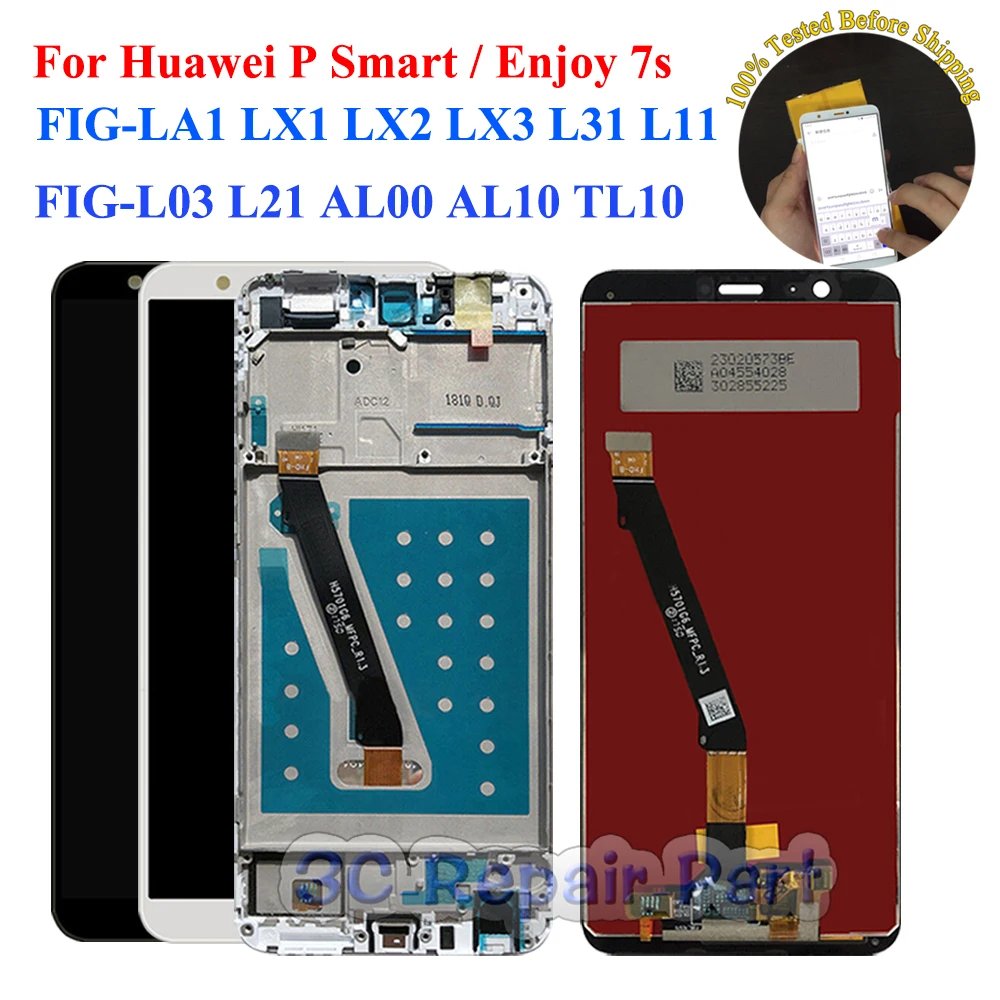 5 65 дюймов ЖК дисплей для Huawei P Smart заказать фотоаппаратов моментальной печати 7s FIG