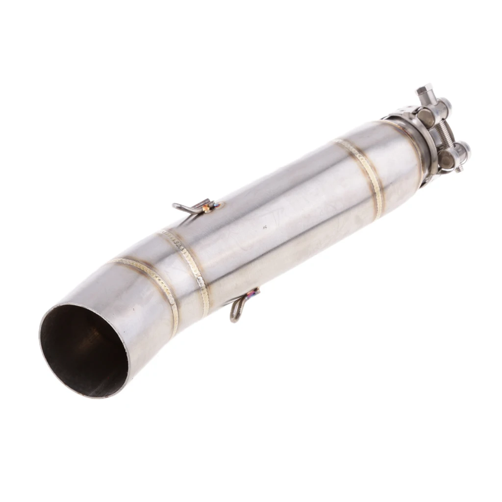 Motorcycle Exhaust Muffler Link Middle Pipe Slip On For Honda CBR300 CB300F