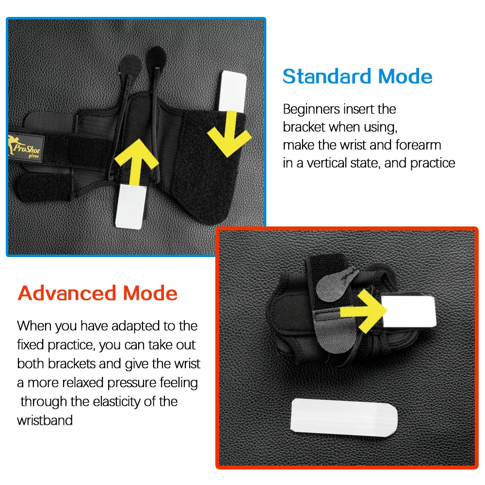 Crical Handschoenen Trein Tool Geïntegreerde Pols Trainer Corrector Polsbandje Handschoen Zwembad Carambole Snooker Praktijk Biljart Accessoires