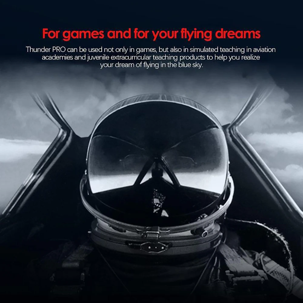 PXN-2113 Flight Simulator Joystick Gamepad Controller For PC/Desktop Simulation Aircraft Vibration Game Controller Accessories