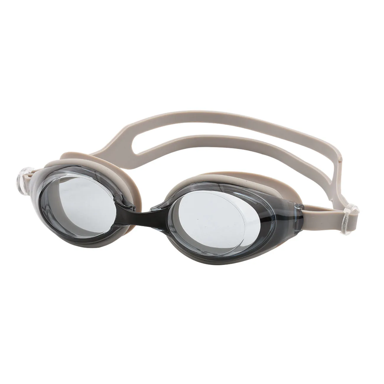 Профессиональные плавающие защитные очки для плавания, силиконовые плавающие очки для плавания, наушники для мужчин и женщин, водонепроницаемые очки для взрослых - Цвет: Gray