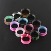 2pcs Silicone Flexible Ear Flesh Tunnel Plug Piercing Mixed Color Earlet Gauges Expansion Piercing Fashion Jewelry 6MM-25MM ► Photo 3/6