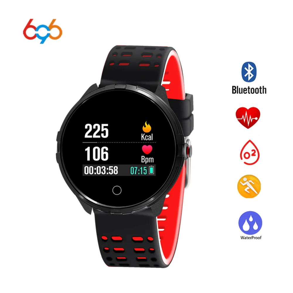 

696 X7 Smart Bracelet Heart Rate Monitor Pedometer Sleep Tracker IP68 Smart Band Fitness Tracker for Android IOS iPhone