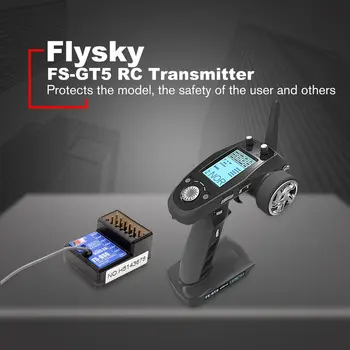 

for FLYSKY FS-GT5 6 Channel Remote Control Transmitter With FS-BS6 Receiver RC Sets For Remote Control Car Boat RC Kits