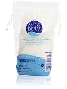 

Micaderm-disques Desmaquilladores ovales-40 Pièces