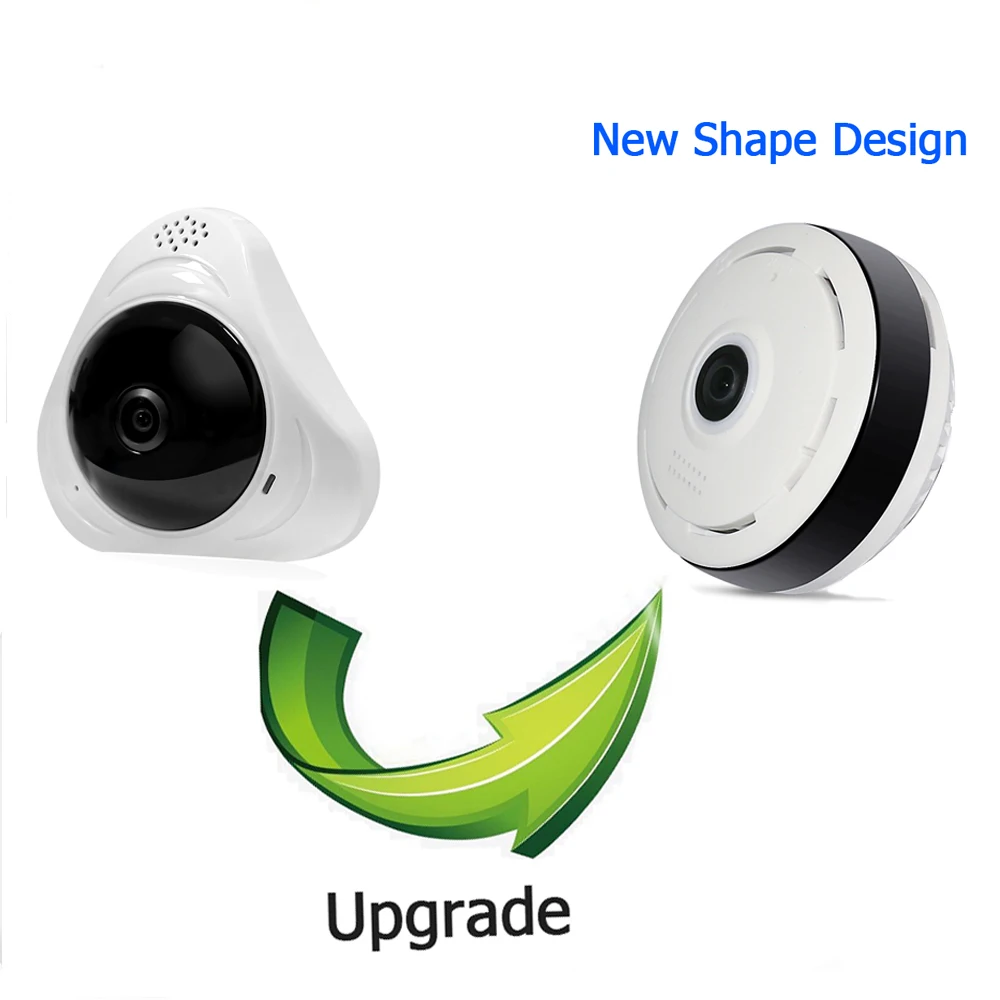 IP камера Hiseeu 960P 3D VR wifi рыбий глаз 360 градусов Full View|cctv camera 1.3mp|ip 360mini cctv |