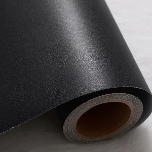 

Thick waterproof pvc black wood grain stickers Boeing film self-adhesive wallpaper clothes cupboard furniture renovation120cm