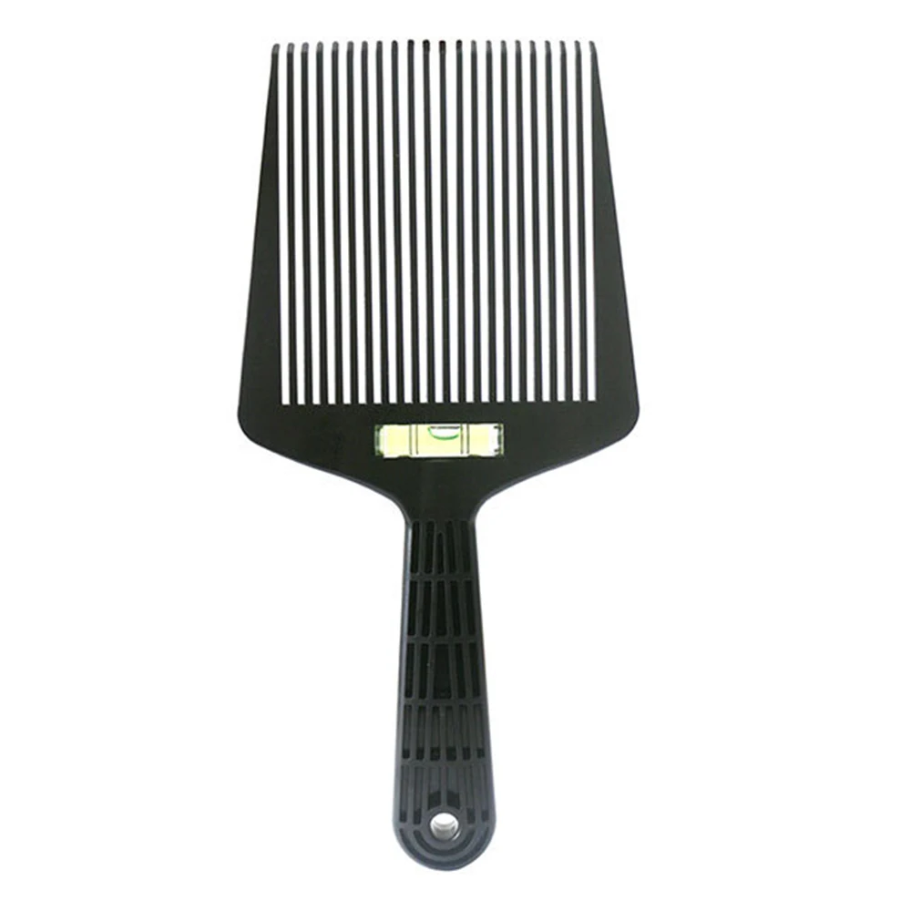 Men's Flat Head Hairbrush Comb Large Spirit Level Cursor Balance Topper Straight Hair Hairdressing | Красота и здоровье