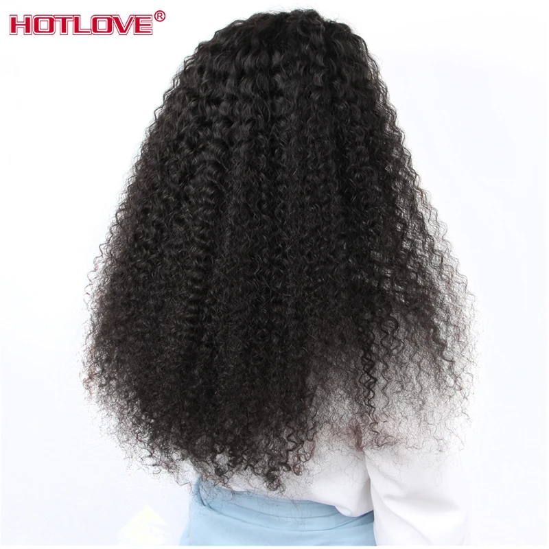 Африканские Курчавые Кудрявые Синтетические волосы на кружеве парики из натуральных волос для Для женщин 13x4 Синтетические волосы на кружеве волосы парики с детскими волосами предварительно вырезанные Волосы remy 150