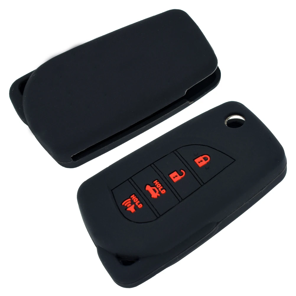 Cover chiave telecomando per Toyota Tacoma Camry Corolla Highlander RAV4 Sequoia - H22c410cf2fde4f7db6f2757f0a966af3M