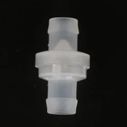 2pcs 3,4,6,8,10,12mm Plastic One-Way Non-Return Pagoda Inline Fluids Check Valve for Fuel Gas Liquid Ozone-Resistant Water Stop
