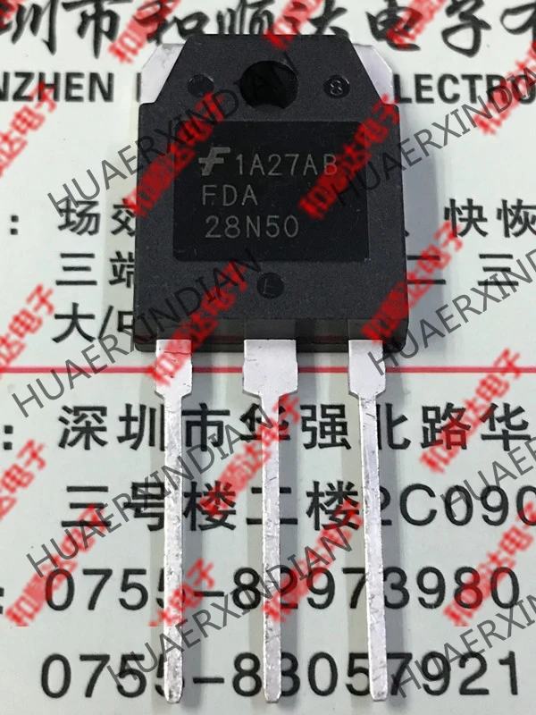 20 шт./лот FDA28N50 TO-3P 500V 28A на