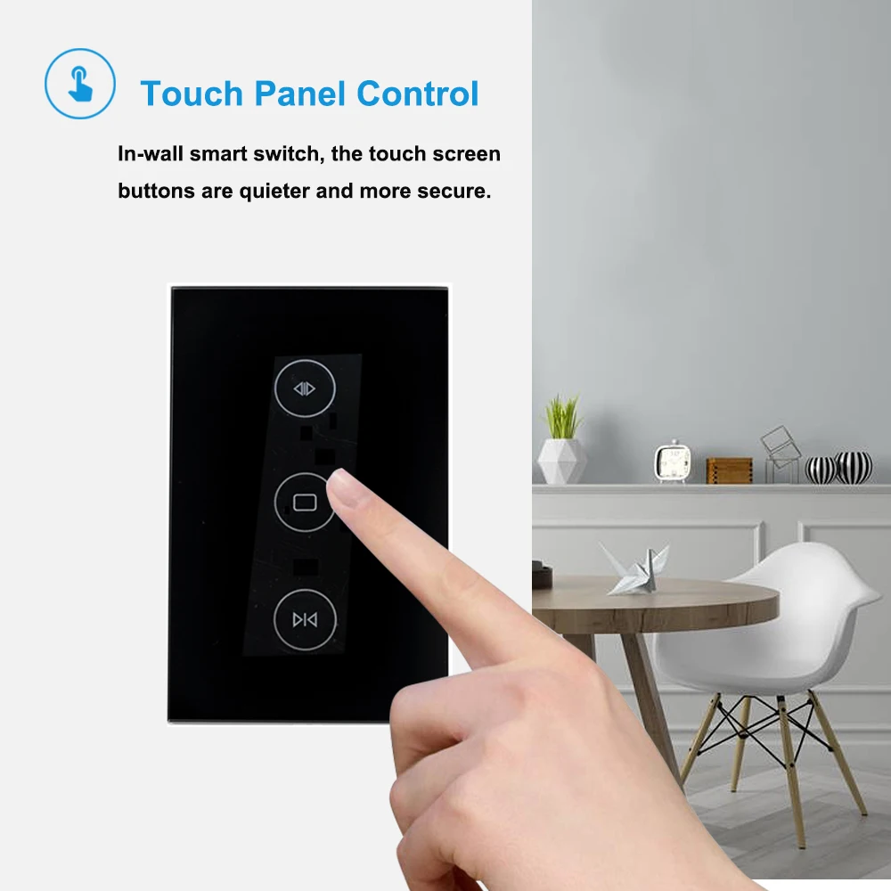 Smart Life Wi-Fi переключатель Smart Switch с пультом дистанционного управления Сенсорная панель управления голосовым управлением синхронизация умный дом для Android iOS