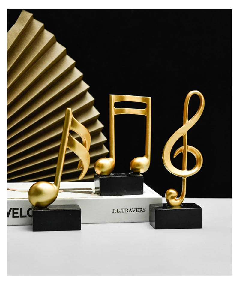 Musik Dekoration Noten Violinschlüssel