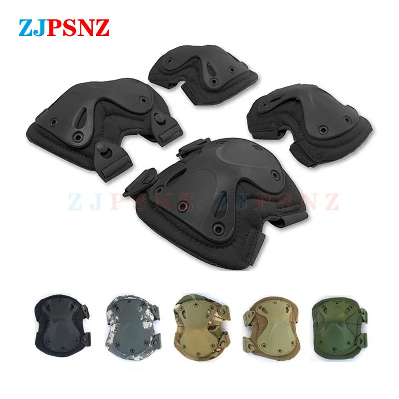 4 шт./компл. Защитная Экипировка для колена и локтя мотоцикла защитная гонок
