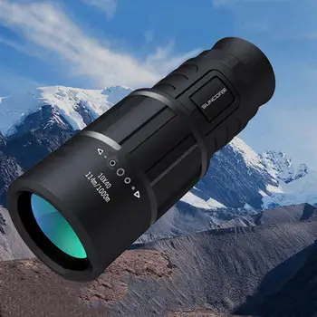 

10x40 Powerful Monocular HD Telescope for Bird Watching Outdoor Hiking Sightseeing BAK4 FMC Lens