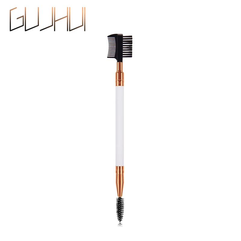 

NEW 1PCS Double Head Make Up Brushes Soft Hair Eyebrow Brush Eyebrow Shape Makeup Cosmetic Brush Cosmetics Tools TSLM1