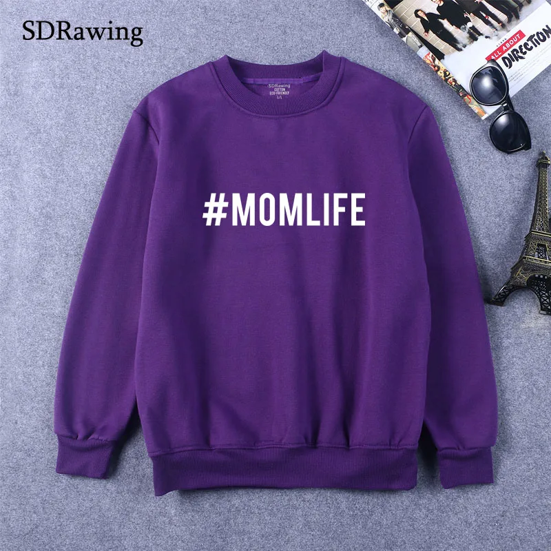 Рисунок 4 - # MOMLIFE женские толстовки с буквенным принтом