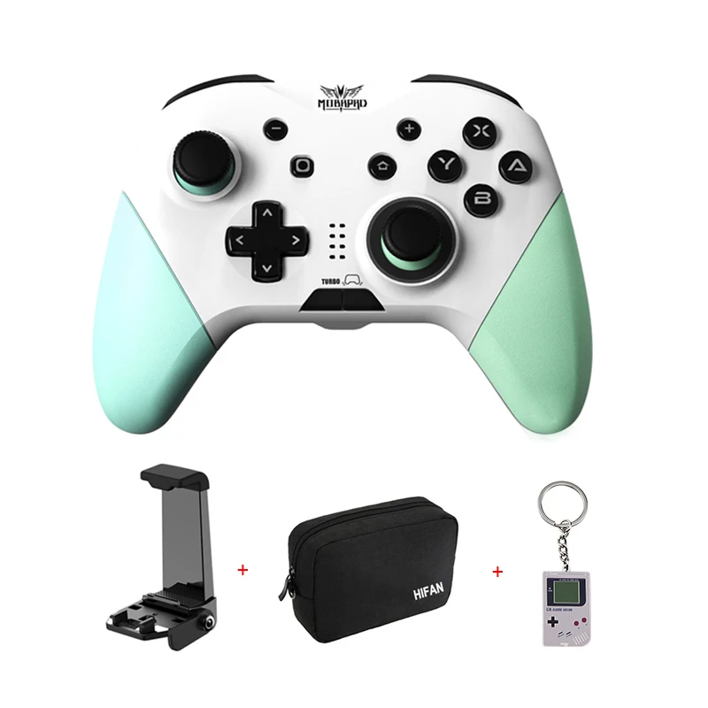 

For Nintend Switch Pro Controller Wireless Bluetooth Game Controller Gamepad One Key Wake-up Support NFC Turbo 3 Colours