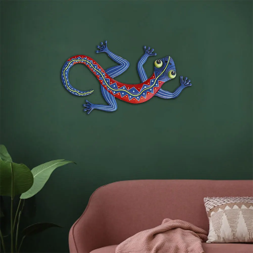 2 шт. Gecko домашняя металлическая настенная фурнитура подвеска ручной работы