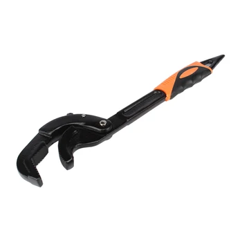 

14 Inch Quick Wrench Multi-Function Heavy Duty Carbon Steel Fast Pipe Nut Torque Universal Adjustable 14-60mm Spanner Hand Tools