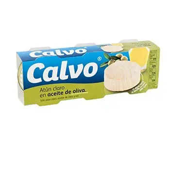 

Calvo - Atun Claro en aceite de oliva - 3 x 80 g