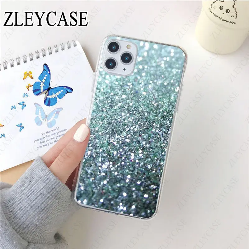 Glitter Iridescent Holographic Blue pink Color