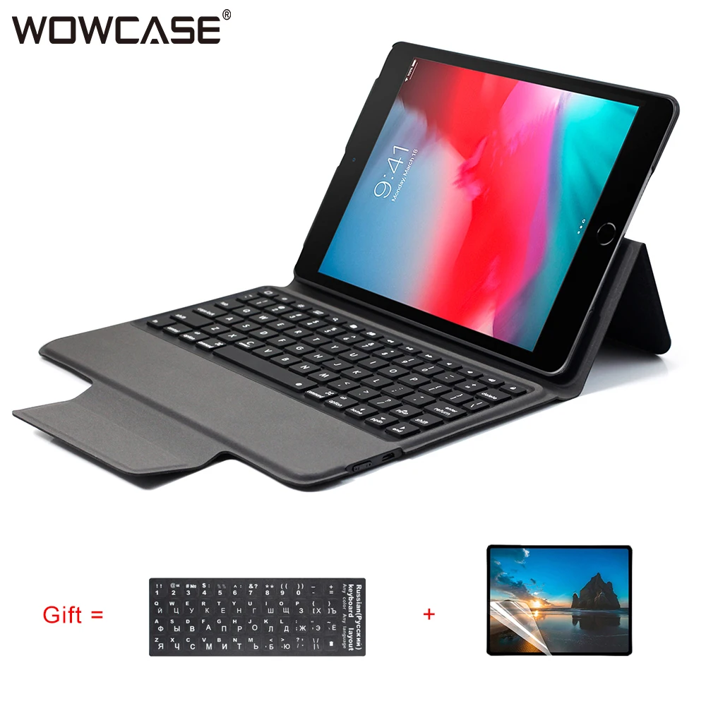 Чехол с несколькими клавиатурами для iPad Air 2 9.7 2017 2018 5th 6 го поколения 1 Pro Крышка