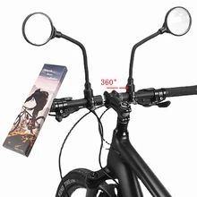 

1PCS Long Bicycle Rearview Handlebar Mirrors 360° For Mountain Road Bike Motorcycle Bendable Hose Adjustable Rearview Mirror