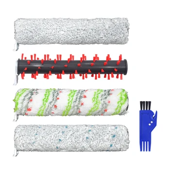 

4 Roll Brush+1 Filter Cleaning Brush, Roll Brushes for Bissell 2554A Crosswave Cordless Max Vacuum Cleaner Accessories