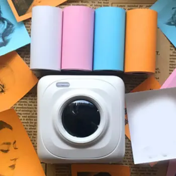 

Color Self-Adhesive Thermal Paper Printing Paper Photo Printing Paper With Adhesive For Meow Machine Small Pos Machine