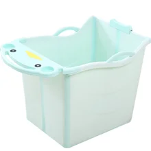 Складная детская ванна, Детская ванна, бочонок для увеличения, детский банный бочонок, Детская ванна, может сидеть утолщенной