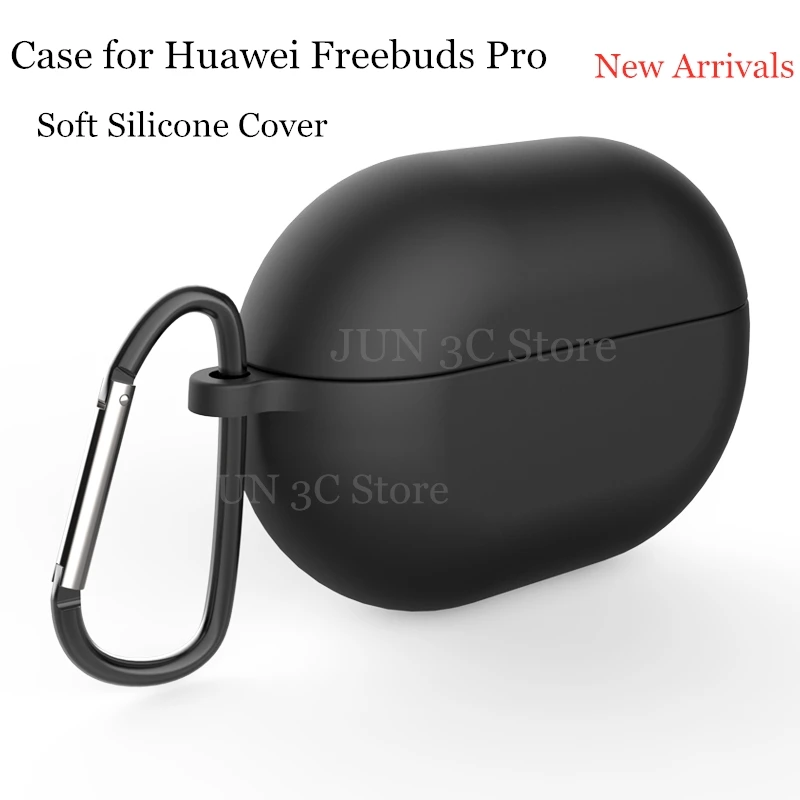 

Case For Huawei Freebuds Pro Case Silicone Protective Cover For huawei freebuds pro case with hook shockproof shell for freebuds