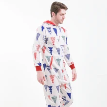 

Men's Pajamas Keep Warm Winter Christmas Holiday Sweater Jumpsuit Thickened Casual Home Wear Sportswear Set