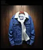 Men Winter Jean Jackets Outerwear Warm Denim Coats New Men Large Size Wool Liner Thicker Winter Denim Jackets Plus Size XS-6XL ► Photo 2/5