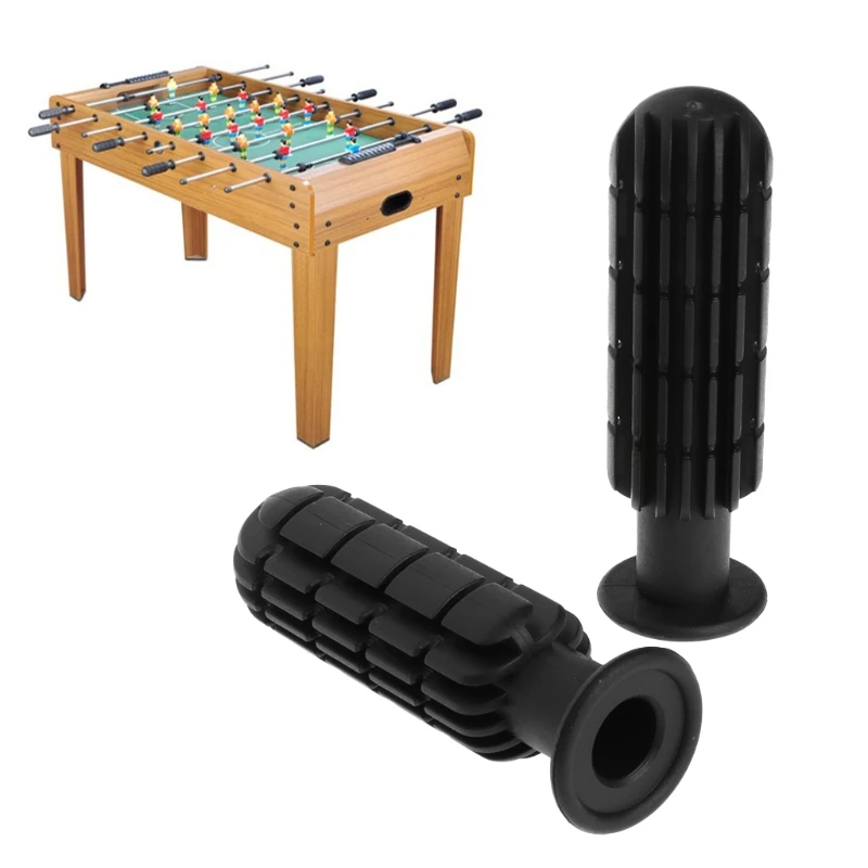 2pcs Table Soccer Handle Replacment Part Children Football Fussball PVC Handle Grip Tabletop Soccer Ball Game Accessories table football game tabletop soccer game